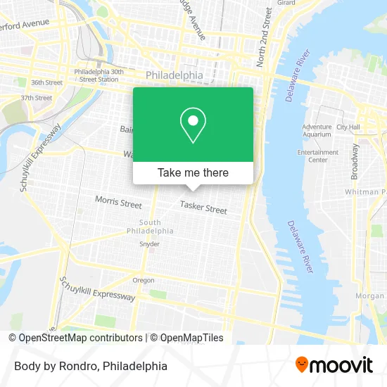 Body by Rondro map
