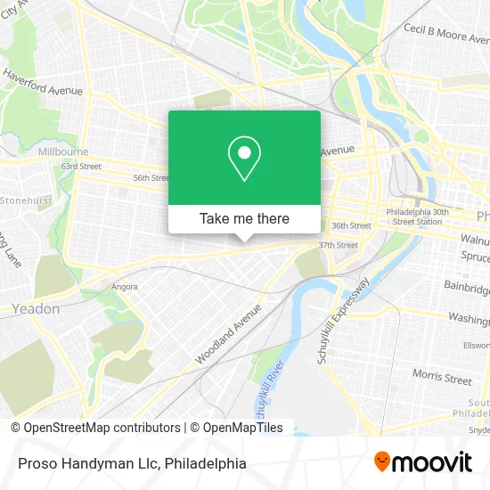 Proso Handyman Llc map