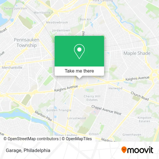 Garage map