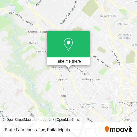State Farm Insurance map