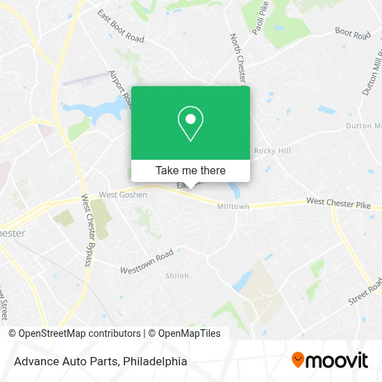 Advance Auto Parts map