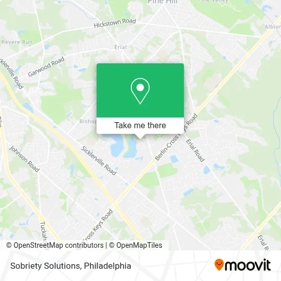 Sobriety Solutions map