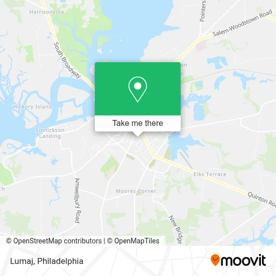 Lumaj map