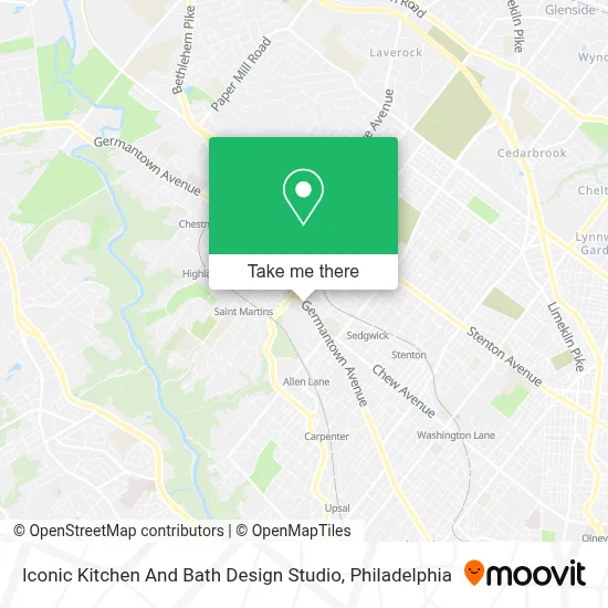 Iconic Kitchen And Bath Design Studio map