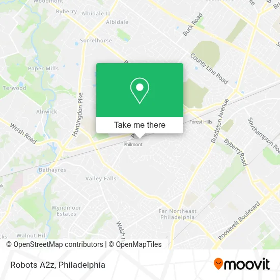 Robots A2z map