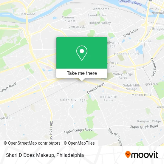 Shari D Does Makeup map