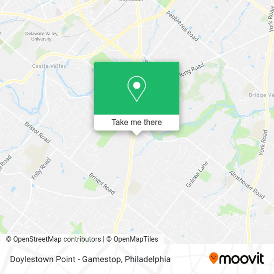 Doylestown Point - Gamestop map