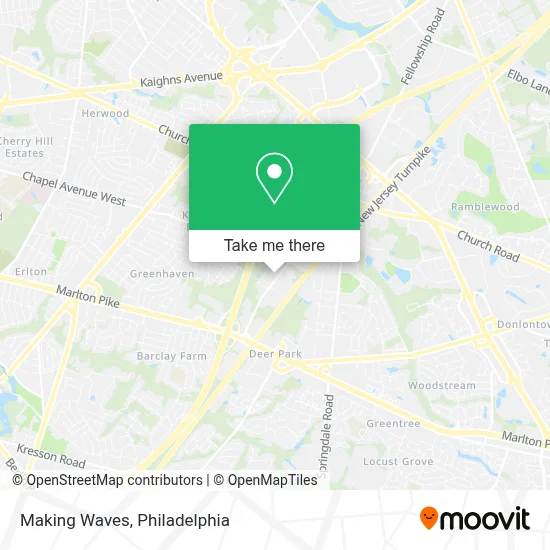 Making Waves map