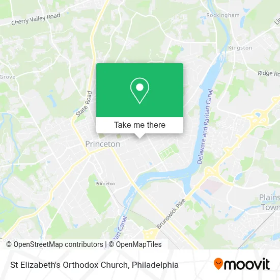 St Elizabeth's Orthodox Church map