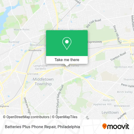Batteries Plus Phone Repair map