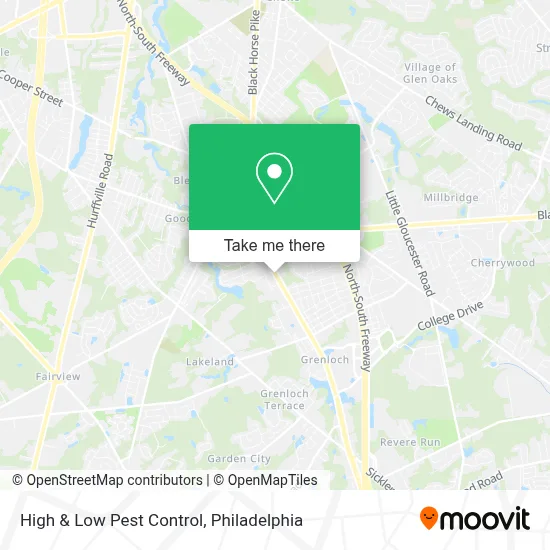 High & Low Pest Control map