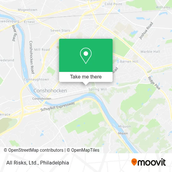 All Risks, Ltd. map