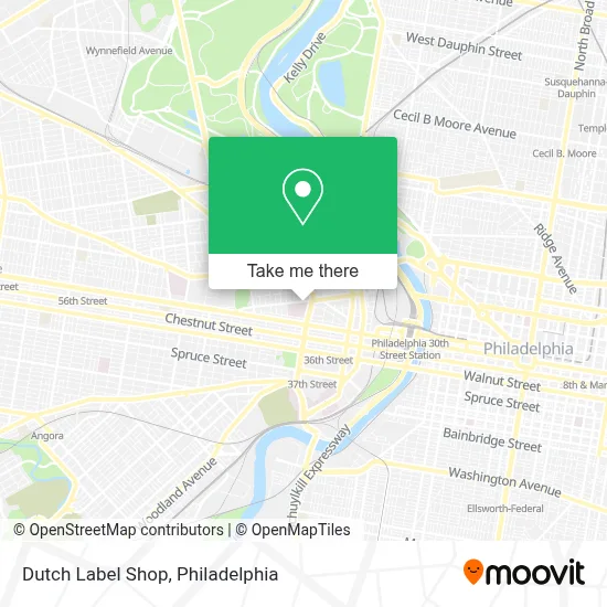 Dutch Label Shop map