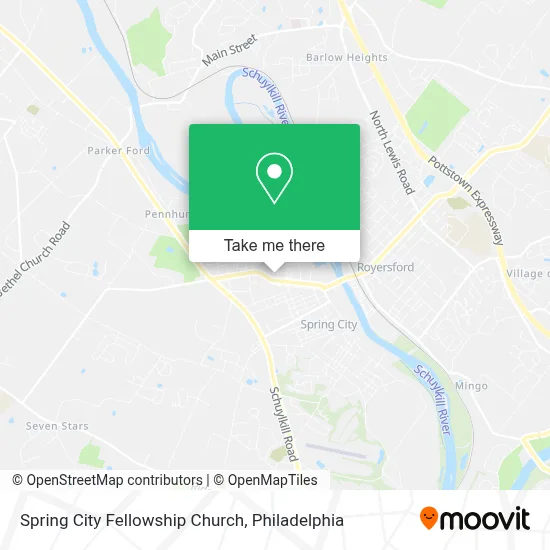 Spring City Fellowship Church map