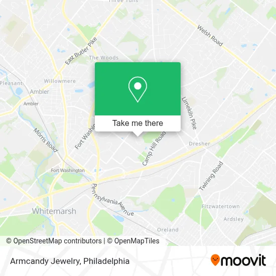 Armcandy Jewelry map