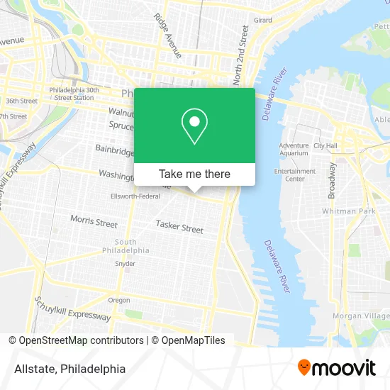 Allstate map