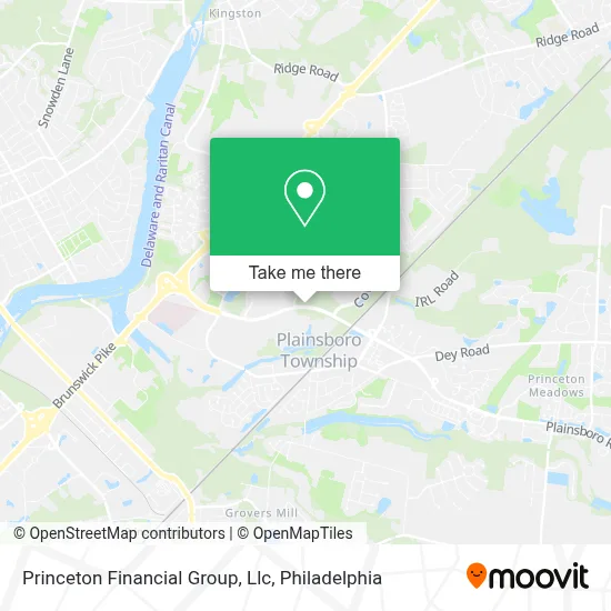 Princeton Financial Group, Llc map
