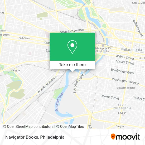 Navigator Books map