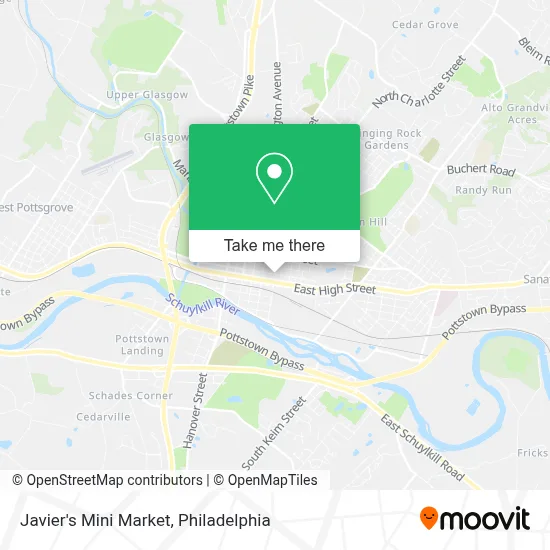 Javier's Mini Market map