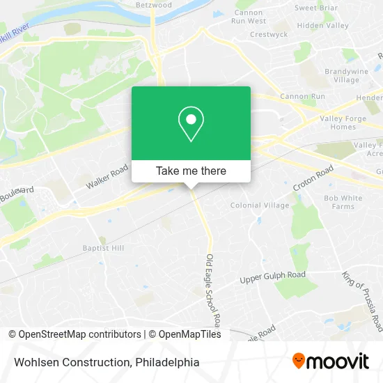 Wohlsen Construction map
