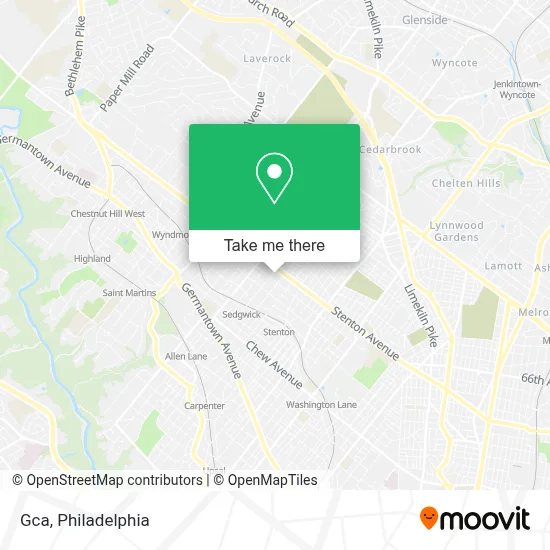 Gca map