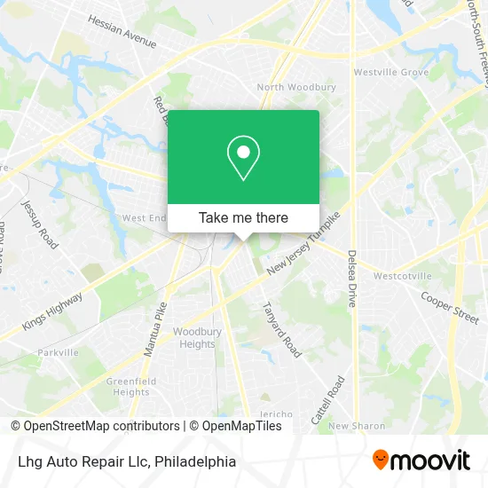 Lhg Auto Repair Llc map