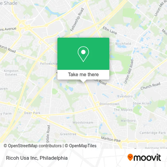 Ricoh Usa Inc map