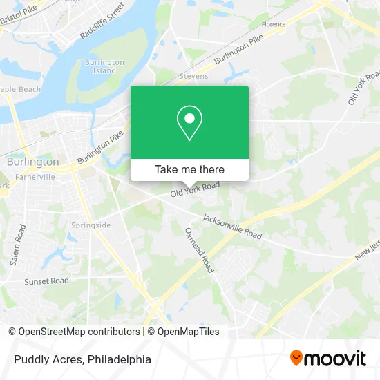 Puddly Acres map