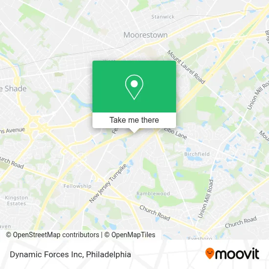 Dynamic Forces Inc map