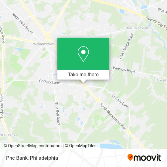 Pnc Bank map