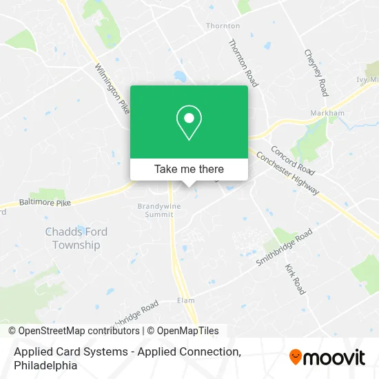 Applied Card Systems - Applied Connection map