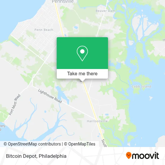 Bitcoin Depot map