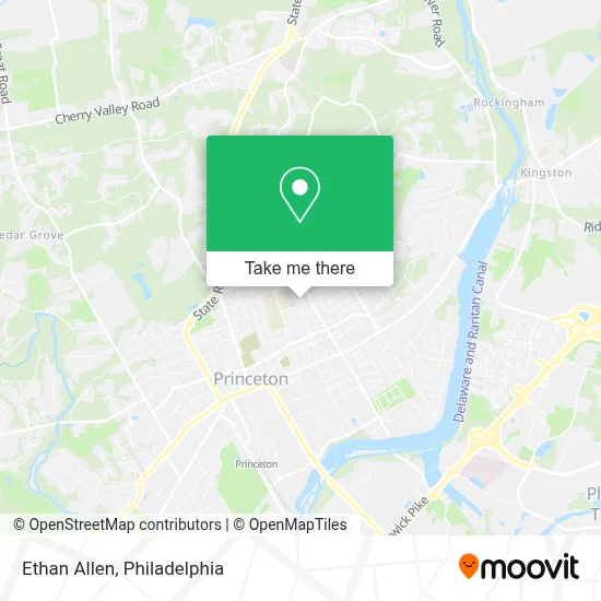 Ethan Allen map