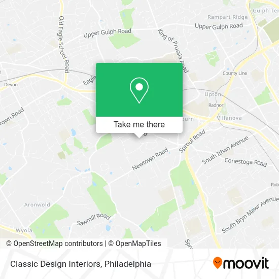 Classic Design Interiors map