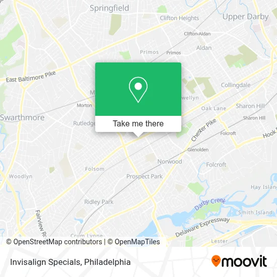 Invisalign Specials map