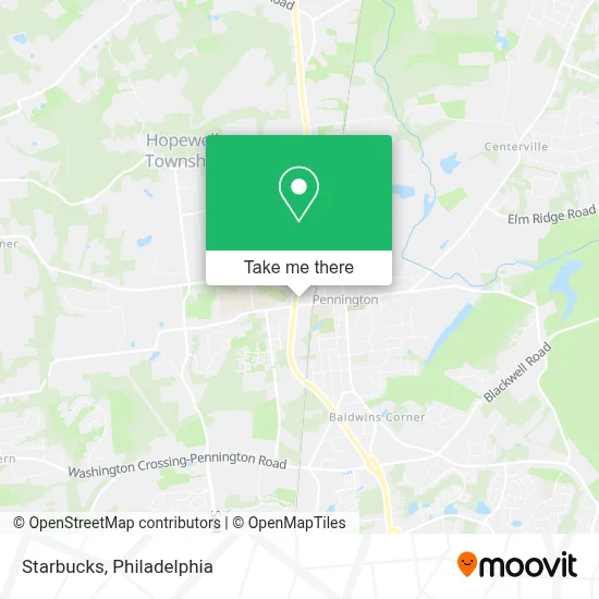 Starbucks map