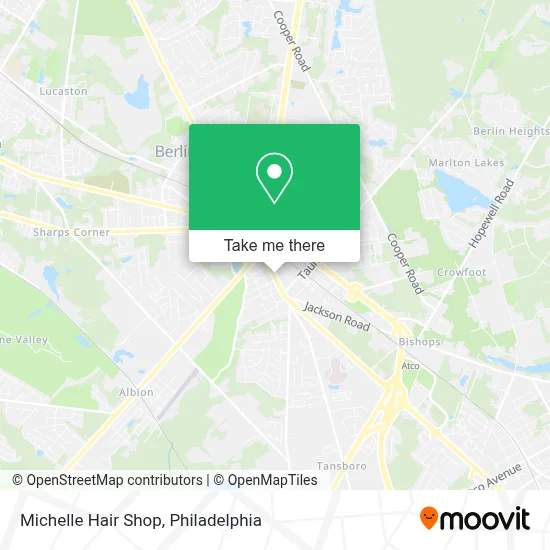 Michelle Hair Shop map