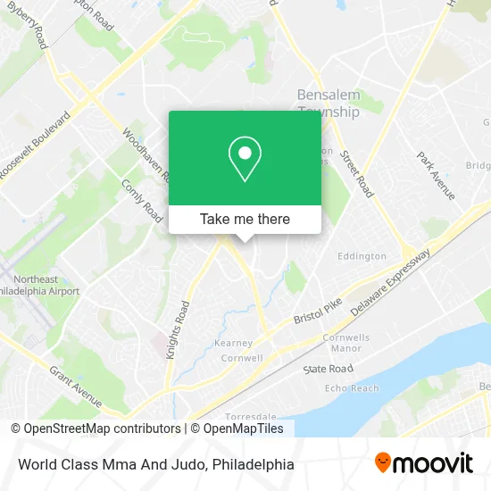 World Class Mma And Judo map