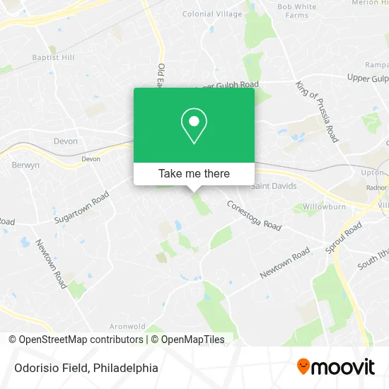 Odorisio Field map
