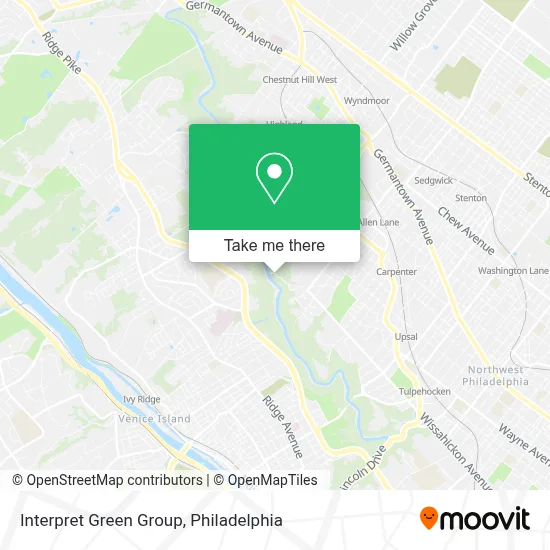 Interpret Green Group map