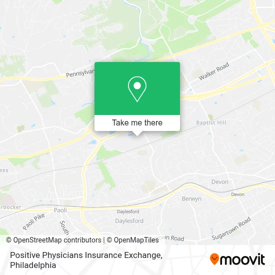 Positive Physicians Insurance Exchange map