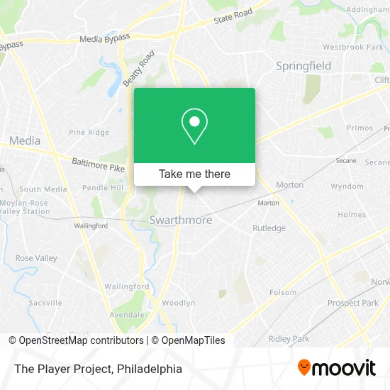 The Player Project map