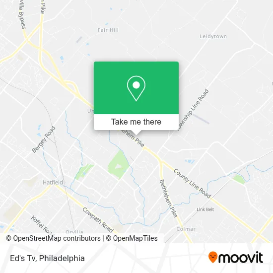 Ed's Tv map