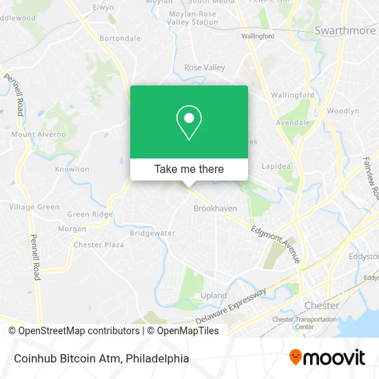 Coinhub Bitcoin Atm map
