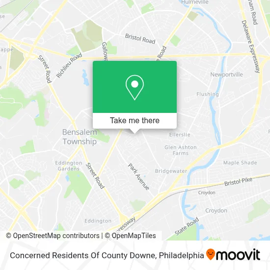 Concerned Residents Of County Downe map