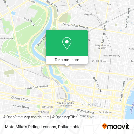 Moto Mike's Riding Lessons map