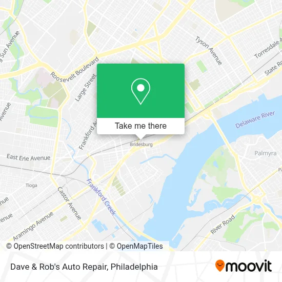 Dave & Rob's Auto Repair map