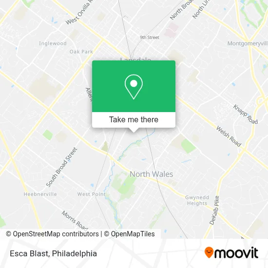 Esca Blast map