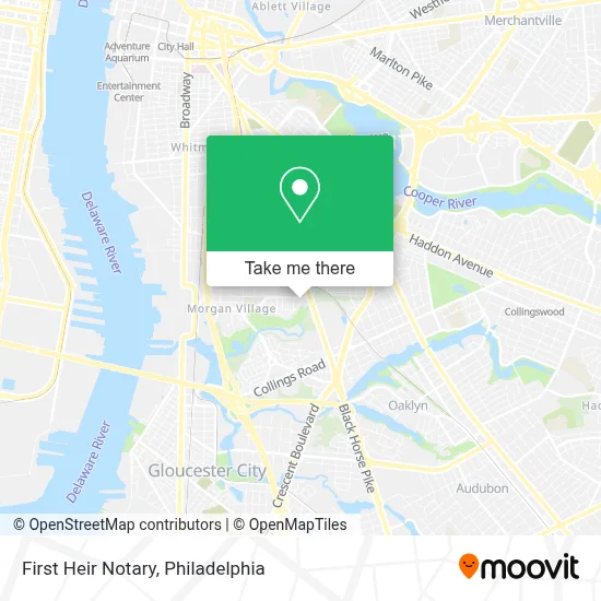First Heir Notary map