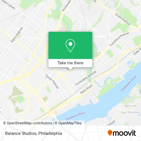 Balance Studios map